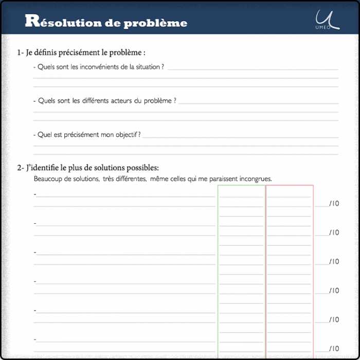 Résolution de problème