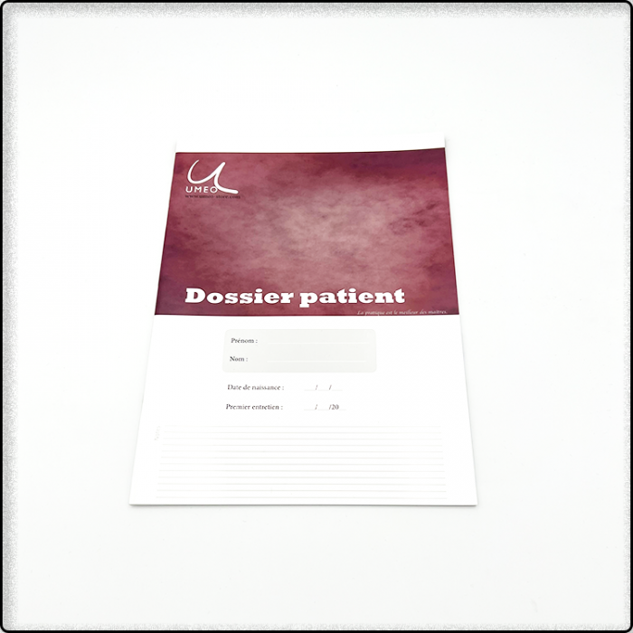 Dossiers Patients (Lot)
 Quantité-Lot de 20