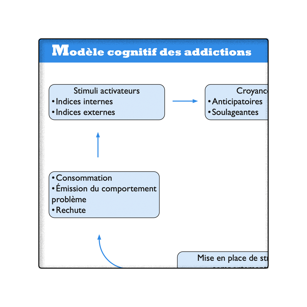 Modèle cognitif des addictions (Modèle ASP)